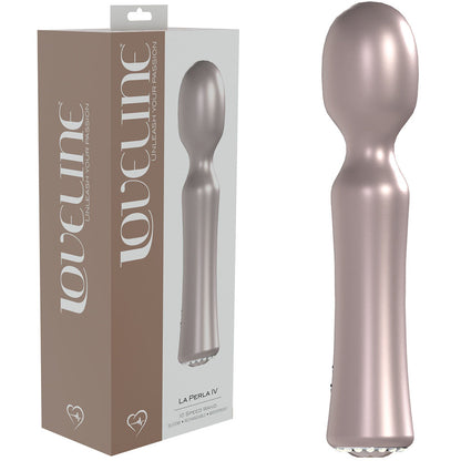 LOVELINE La Perla IV - Pearlescent Pink 19.2 cm USB Rechargeable Massage Wand