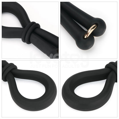 Pinnacle Pro Anyfit Plus Stretcher - Black Adjustable Cock Ring