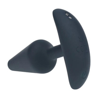 LEVELZ Classic Vibrating Silicone Anal Plug - Small - Black Small USB Rechargeable Butt Plug