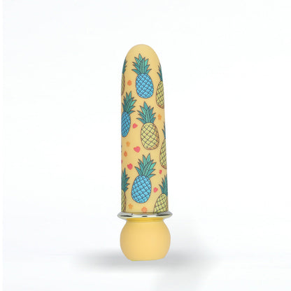 Maia KONA - Pineapple Yellow 10 cm USB Rechargeable Powerful Bullet