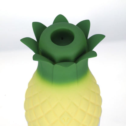 Maia ALOHA - Yellow/Green USB Rechargeable Vibrating & Sucking Stimulator
