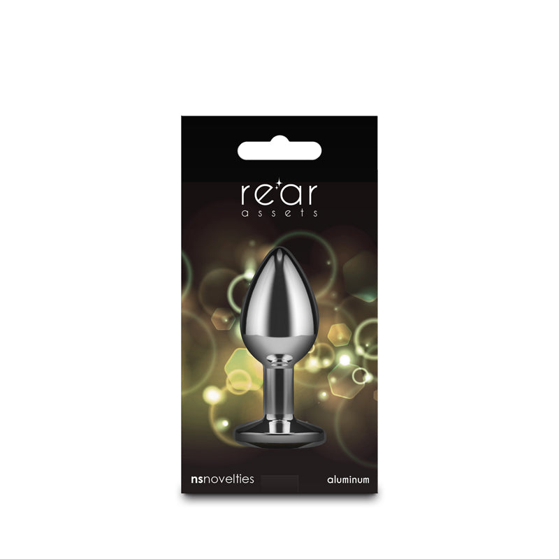 Rear Assets Silver - Small - Yellow Gem -