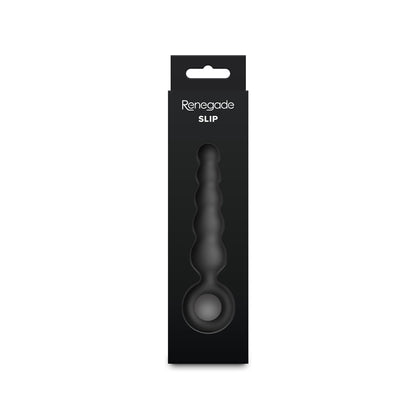 Renegade Slip - Black - Black 12.7 cm Anal Plug