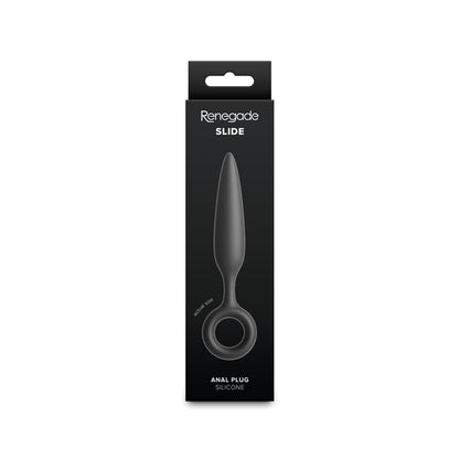 Renegade Slide - Black - Black 12.7 cm Anal Plug