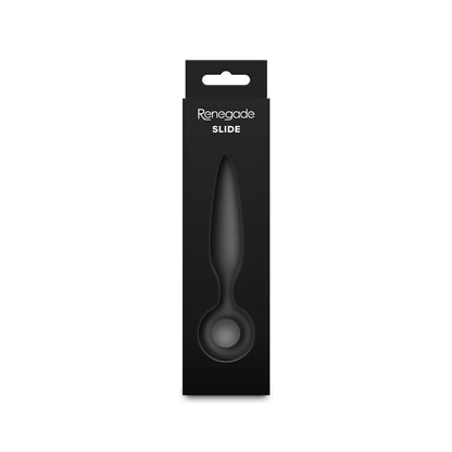 Renegade Slide - Black - Black 12.7 cm Anal Plug