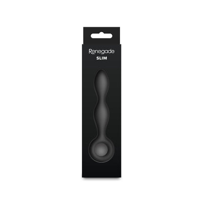 Renegade Slim - Black - Black 12.7 cm Anal Plug