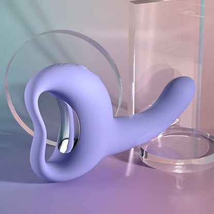 Playboy Pleasure NICE TO MEET YOU - Purple 19.5 cm USB Rechargeable Vibrator