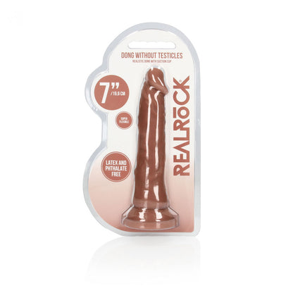 REALROCK 7'' Realistic Dildo - Tan - Tan 17.8 cm Dong