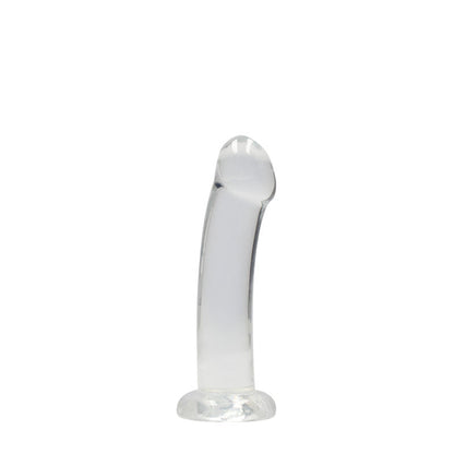REALROCK Non Realistic Dildo With Suction Cup - 17 cm - Clear 17 cm Dong