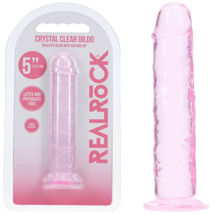 REALROCK Realistic 5'' Dildo - Pink - Pink 12.7 cm Dildo