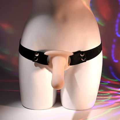Selopa OUR FIRST HOLLOW STRAP ON LIGHT - Flesh 16.3 cm Hollow Strap-On