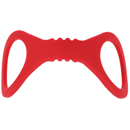 Sex & Mischief Amor Small Silicone Cuffs - Red Small Restraints