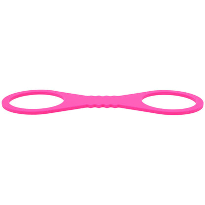 Sex & Mischief Large Hot Pink Silicone Cuffs - Hot Pink Large Restraints
