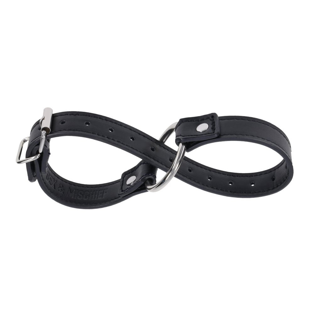S&M Shadow Convertible Cuffs - Black Restraints