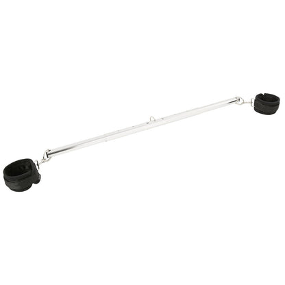 SPORTSHEETS Expandable Spreader Bar & Cuffs - Metal 74 cm Spreader Bar with Cuffs