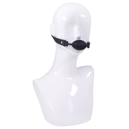 SPORTSHEETS Signature Midnight Muse Oval Gag - Black Mouth Restraint