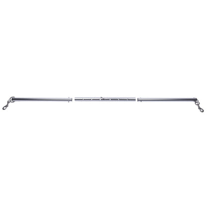 SPORTSHEETS Signature Adjustable Spreader Bar - Silver Metal Adjustable Spreader Bar (No Cuffs Included)