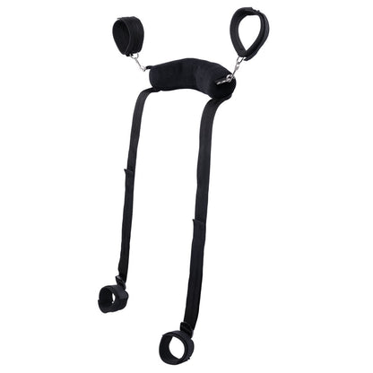 SPORTSHEETS Signature Sex Sling - Black Adjustable Positioning Aid