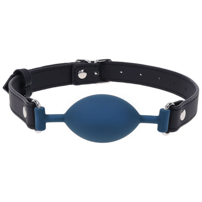 SPORTSHEETS Signature Twilight Tease Oval Gag - Blue Mouth Restraint