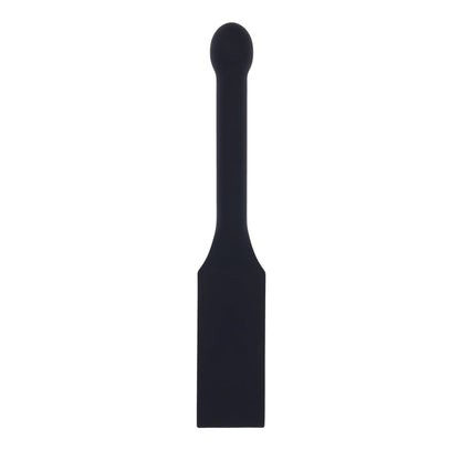 EDGE Spiked Silicone Paddle - Black Spanking Paddle with Insertable Handle