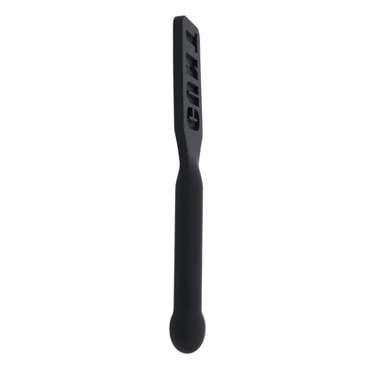 EDGE CUNT Silicone Paddle - Black Silicone Paddle with Insertable Handle