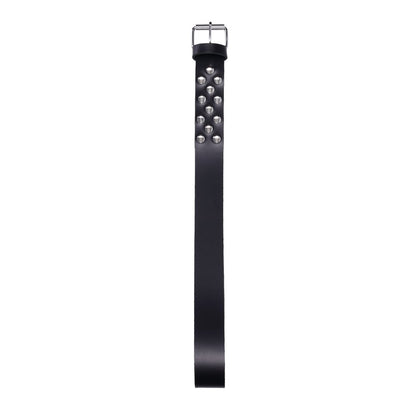 EDGE Leather Belt Spanker - Black Spanking Whip
