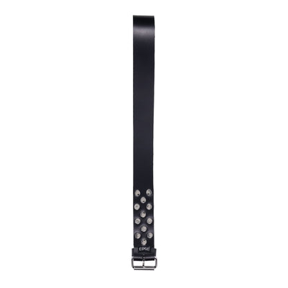EDGE Leather Belt Spanker - Black Spanking Whip