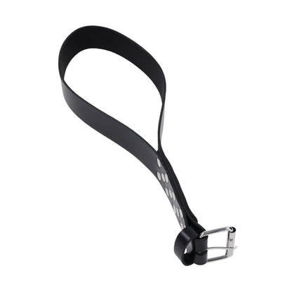 EDGE Leather Belt Spanker - Black Spanking Whip