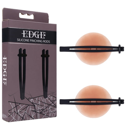 EDGE Silicone Pinching Rods - Black Nipple Restraints