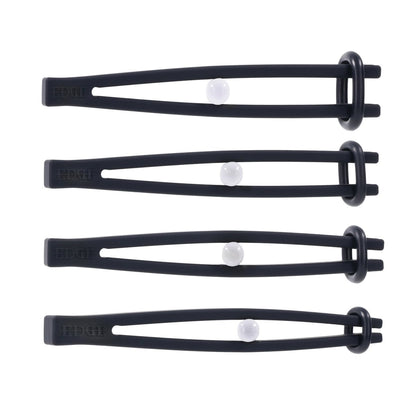 EDGE Silicone Pinching Rods - Black Nipple Restraints