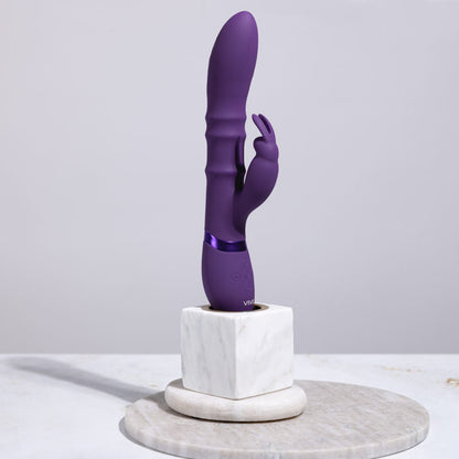 VIVE Sora - Purple 24.2 cm USB Rechargeable Rabbit Vibrator
