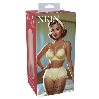 XKIN PinUp Girls - Bettie Blowkiss - Tan 12 cm Vagina Stroker
