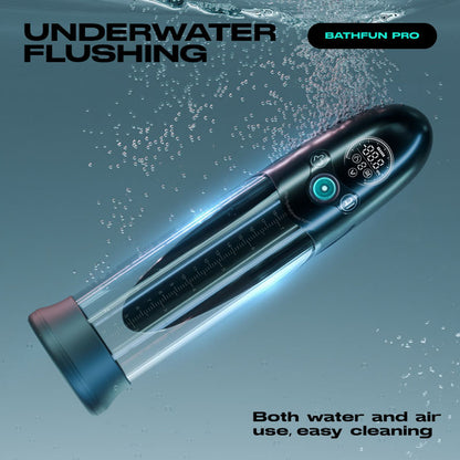 LuvPump Bathfun Pro - USB Rechargeable Waterproof Smart Automatic Penis Pump