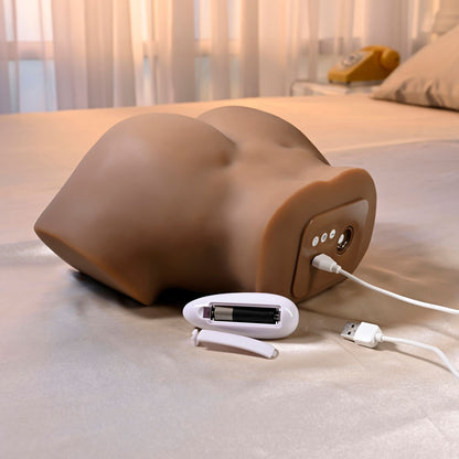 Zero Tolerance SQUIRT FOR ME CHANELL HEART - Brown USB Rechargeable Squirting Masturbator