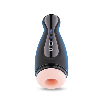 Zolo Blowpin - Flesh USB Rechargeable Auto Sucking and Vibrating Masturbator